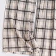 thumbnail image 3 of YYDGH Women's Plaid Wide Leg Pants Drawstring Elastic High Waist Lounge Pants Casual Loose Trousers Sleepwear with Pockets Home Daily Loungewear, 3 of 4