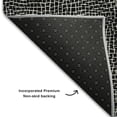 thumbnail image 7 of Dalyn Rugs Premium Machine Washable Mayfield AMF1057 Black 5' x 7'6" Rug, 7 of 7