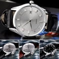 thumbnail image 2 of UDIYO Men Vintage Date Calendar Dial Faux Leather Business Analog Quartz Wrist Watch, 2 of 7