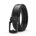 thumbnail image 2 of YAOBAMM Ceinture Résistante aux Rayures Boucle Automatique Micro pour Hommes Accessoires de Mode en Faux Cuir, 2 of 6