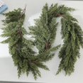 thumbnail image 5 of RKSTN Christmas Plastic Rattan Christmas Simulation Christmas Ornament 1.8 Meters Long Biomimetic Green Plant Decoration Chain Holiday Vibe Decoration Christmas Gifts, 5 of 5