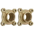 thumbnail image 1 of 2pcs Wheel Rear Axle Hub 28 Tooth Spline 4 Stud for 50CC 110CC 150CC Quad Bike ATV Go Kart, 1 of 14