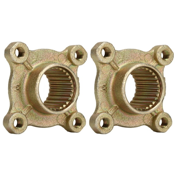 2 bujes de eje trasero de rueda, 28 dientes estriados, 4 espárragos para cuatrimotos de 50 cc, 110 cc y 150 cc, ATV y Go Kart.
