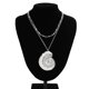 thumbnail image 3 of Concha de mar collar de oro concha de mar bruja accesorios de disfraces para niños adultos（1PC）, 3 of 3
