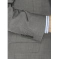 thumbnail image 5 of Mens Side Vent 2 Piece Silver Gray Classic Fit Suit, 5 of 6