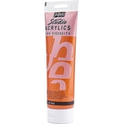 Pebeo High Viscosity Acrylics - Iridescent Orange/Yellow, 250 ml, Tube