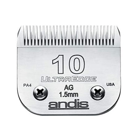 Andis Carbon-Infused Steel UltraEdge Dog Clipper Blade Size-10 1/16-Inch Cut Length (64071)