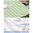 thumbnail image 6 of Sage Green Beach Towels Oversized Super Absorbent, Grid Checkered Plaid Gingham Lattice Trellis Lightweight Bath Towel Quick Dry Sets For Bathroom/Pool/Rv Camping/Beach Play/Gym Room/Picnic 31"x62", 6 of 8