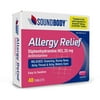 Sound Body Allergy Relief 25mg Diphenhydramine Tablets, 48-Count