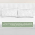 thumbnail image 4 of Set of 2 Sea Waves Pint Pillowcases - 1500 Series Hotel Quality Microfiber, Soft and Smooth Envelope Closure - Standard/Queen, Wave Beige, 4 of 4