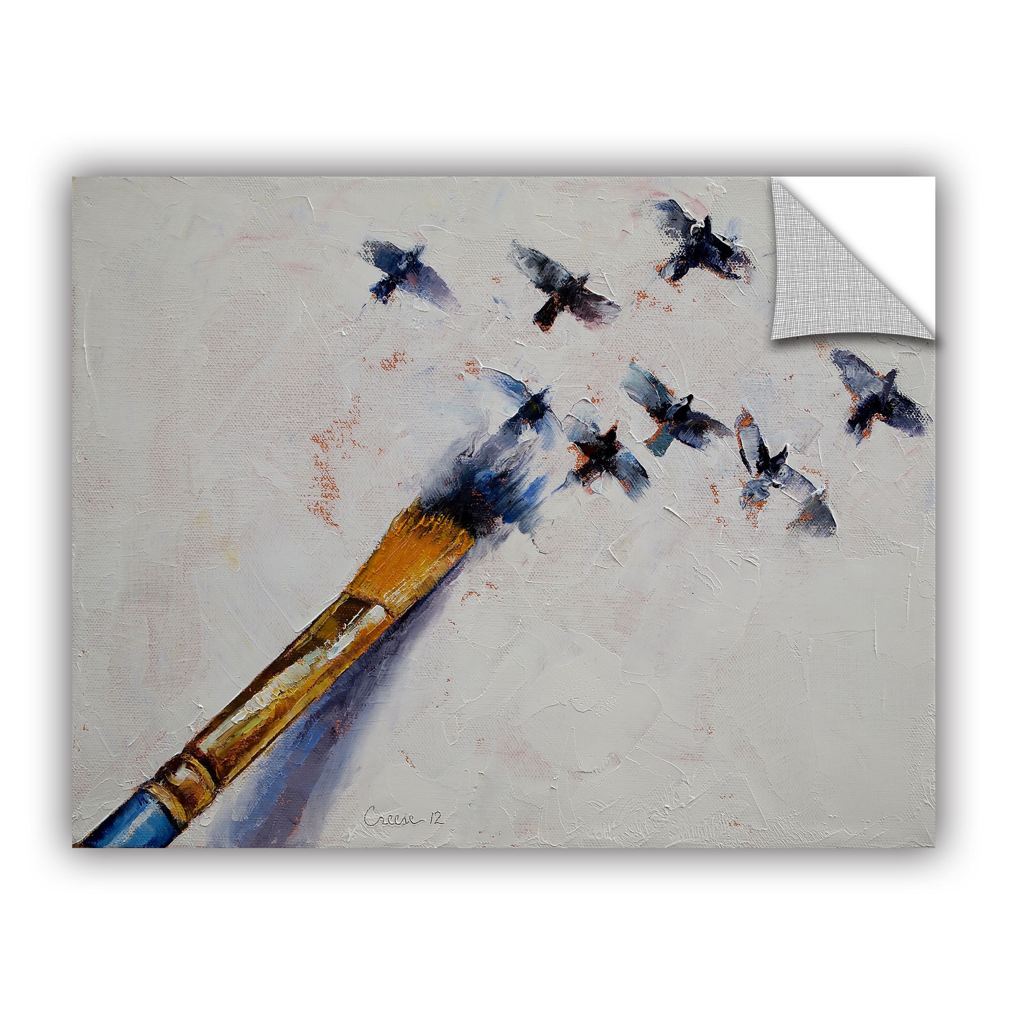 ArtWall Michael Creese "Birds" ArtAppealz Removable Wall Art