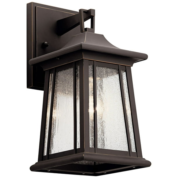 Kichler Taden 12 1 2 High Rubbed Bronze Outdoor Wall Light Com Rubbed Bronze Outdoor Wall Light, Bronze Outdoor Wall Light