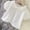 White, variant on Boys T Shirt Short Sleeve Tops Loose Soft Beige Summer Shirts for Girls Girls Clothing 6-9 Months