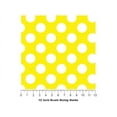 thumbnail image 4 of Rwraps Polka Dot Bumblebee Yellow Matte Vinyl Film Wrap 59in x 5ft Vinyl Vehicle Car Film Sheet Roll, 4 of 9