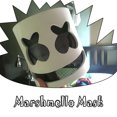 thumbnail image 4 of Marshmello Mask DJ Head Cover Casco de cosplay para disfraz de fiesta, 4 of 8