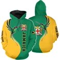 thumbnail image 2 of Personalized Jamaica Hoodie Camisa Jamaica Hoodies Jamaica Sweaters Shirts Men & Women Jamaican Pride Shirt Gifts (Sweatshirt, 2XL), 2 of 7