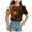 Gold, variant on TOWED22 Girls Short Sleeve T Shirts Kids Summer Tops Crewneck Tees 5-14 Years(Gold,4-5 Y)