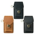 thumbnail image 2 of SSZMDLB à Moins de 5$ 3 Pcs Sac Banane en Cuir, Sac Banane pour Hommes, Pochette en Cuir avec Boucle de Ceinture, Sac Banane de Sport Extérieur pour Course et Randonnée, Rangement Compact pour Clés et Cartes, 2 of 9