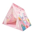 thumbnail image 3 of Tienda de juegos para niños, tienda plegable, regalos, casa de juegos para niños fácil de montar, niños indios Rosa, 3 of 9
