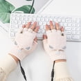 thumbnail image 3 of Smart USB Rechargeable Winter Cold Protection Warmth Heating Plush Gloves Washable Warm Hand Treasure, 3 of 9