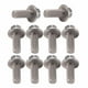 thumbnail image 5 of Inserto de Rosca de 10 Piezas Ticfox Tornillos de Brida Hexagonal de Acero Inoxidable M6 16 mm, 5 of 14
