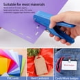 thumbnail image 6 of Handheld Badge Slot Hole Punch: Slot Puncher for PVC ID Card, Business Card, Name Tag and Luggage Tag,Effortless style 19/32" x 5/32" Hole, All Metal Construction, 6 of 6