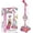 Pink, variant on New Star, Multifunctional, Karaoke Microphone Toy, Adjustable Stand, Portable, Kids Singing Machine, Colorful LED Lights, Echo Effects, Best Birthday/Christmas Gift