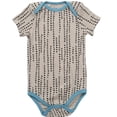 thumbnail image 5 of Baby Boy's 3-Pack Long-Sleeve Kimono Bodysuit Set -Side Snap Onesie Infant Bundle, 5 of 7