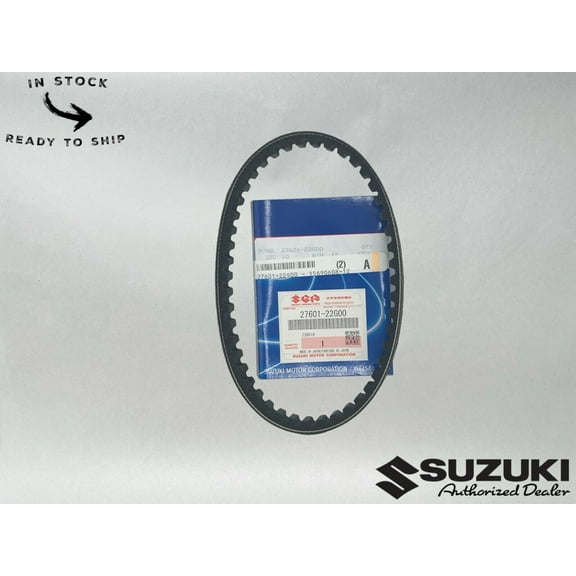 Suzuki Genuine OEM Engine Clutch Drive Belt 27601-22G00