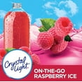 thumbnail image 3 of Crystal Light Raspberry Ice Sugar Free Drink Mix Singles, Caffeine Free, 10 ct On-the-Go Packets, Pack of 2, 3 of 5