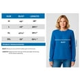 thumbnail image 4 of Turtle Bay New York Women’s Henley Shaker Knit Sweater, Long Sleeve, Button Placket, 4 of 6