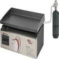 thumbnail image 1 of Suburban Mfg Griddle 4062A Elite Series; For Outdoor Use; Rectangular; Stainless Steel Control Panel; Single Burner; 11000 BTU; Piezo Ignition; Permanently Mount In Telescoping Drawer Slide, 1 of 7