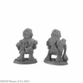 thumbnail image 3 of Dark Heaven Legends Chop and Grub Halfling Cooks Miniature Figure 25mm Heroic Scale Reaper Bones USA Reaper Miniatures, 3 of 3