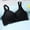 Black, variant on No Steel Ring Hole Cup Small Chest Gathered Adjustment Underwear Women's Thin Style 2 Cup Push up Bra Running Girl Sports Bra Bandeau Sports Bra Womens Workout Bra Bra Comfort One Shoulder Sports Bra
