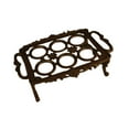thumbnail image 5 of Dualoai Cast Holder Rack Desktop Egg Storage Countertop Rustic for 6 Eggs Decor, 5 of 9