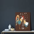 thumbnail image 5 of KLL Rooster And Chicken Print Canvas Wall Art, Canvas Painting Prints Canvas Art Wall Decor Home Decoration for Living Room Bedroom Office, 5 of 6