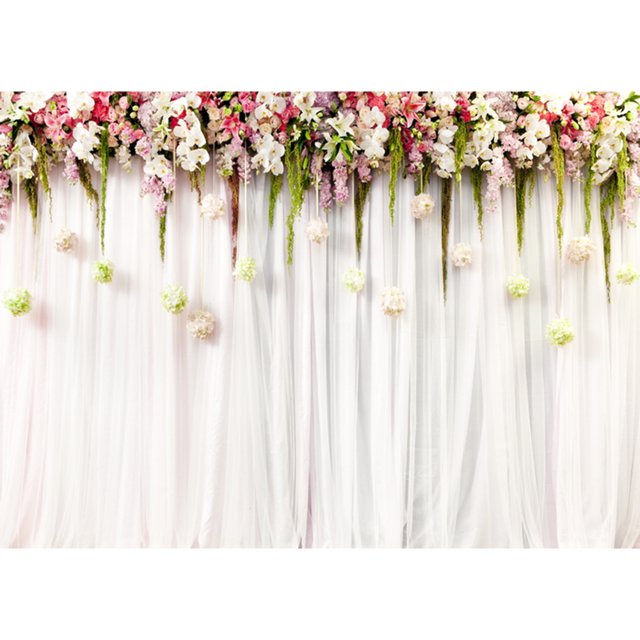 2.1 * 1.5m/ 7 * 5ft Photography Backdrops Wedding Backdrop for Photography Photo Studio Props for Party Decoration Baby Children Portrait Photos
