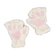thumbnail image 5 of Guardurnaity Guantes sin dedos con garra de oso, suaves y cómodos, para un aspecto moderno, guantes de medio dedo, color blanco cálido Blanco 2Conjunto, 5 of 6
