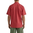 thumbnail image 3 of Wrangler® Men's Relaxed Fit Short Sleeve Twill Shirt, Sizes S-5XL, 3 of 5