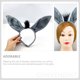thumbnail image 5 of 1 set Donkey Disfraz Props de diadema de cabeza de animal Props de cosplay de vestuario animal Suministro de rendimiento, 5 of 7