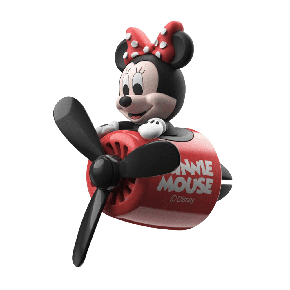Stitch Rotating Propeller Car Air Freshener, Aromatherapy Perfume Diffuser for Car Interior A418
