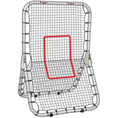 Franklin Sports MLB Deluxe Baseball Rebounder + Pitchback Net - 68" x 48"