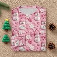 thumbnail image 6 of Women'S Christmas Sweater Cute Fun Christmas Sweater Fall And Winter Long Sleeve Knitted Sweater for Fall and Winter, Festive and Cozy, Ideal as Christmas Sweaters for Women ,Pink,L, 6 of 6