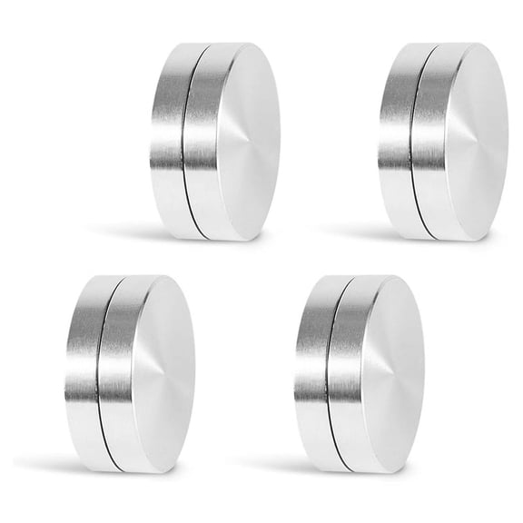 4pcs 30mm Pottery Trimming Spinners, Metal Mini Wheel Tools, Ceramic Tools Trim Stabilizer