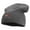 Charcoal, variant on Boxer Dog Icon Embroidered Big Size Cotton Short Beanie - Black XL-3XL