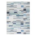 thumbnail image 1 of Modern Boho Machine Washable Area Rug Soft Low-Pile Geometric Checkered Rug for High Traffic, 1 of 6