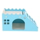 thumbnail image 2 of Hámster Casa Alojar Ejercicio Juguete - azul, 14x8.5x8.2cm Gloria Casa del escondite de hámster, 2 of 9