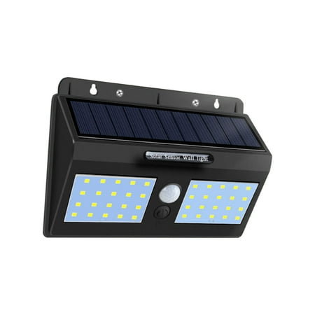 

Yrtoes Holiday Ornaments Solar Street Light Ip65 Outdoor Solar Powered Street Lights Dusk To Dawning With Motion Sensor Led Floods Light For Parking Lot Drive-Way