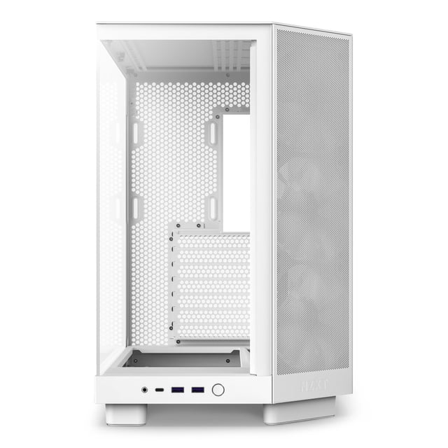 GABINETE NZXT H6 FLOW RGB ATX S/FUENTE CRISTAL