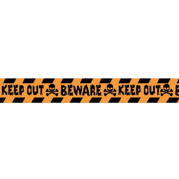 Halloween Keep Out Caution Tape 100ft